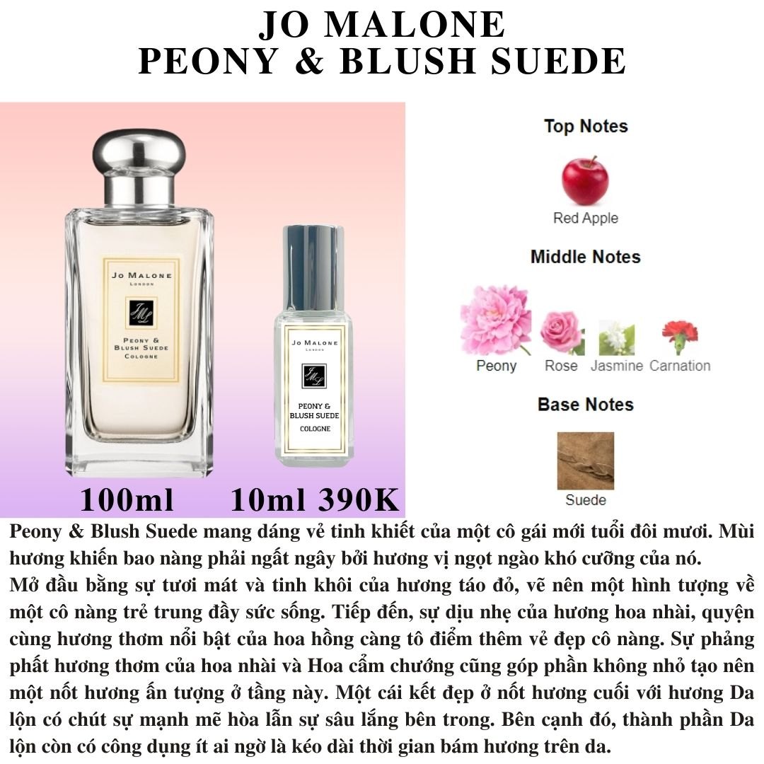 Jo Malone Collection - Chiết 10ml