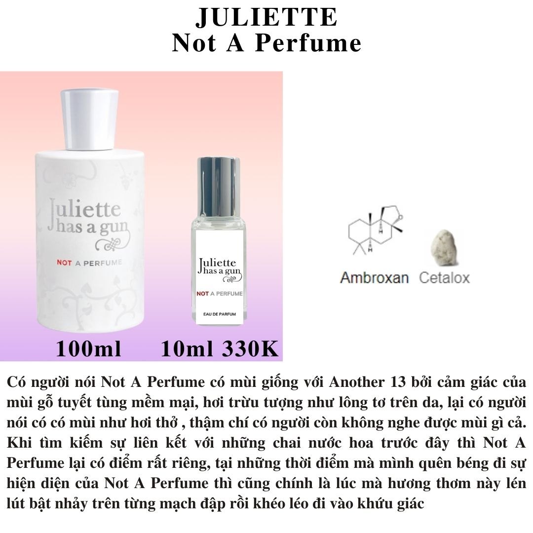 Nước hoa Niche - Juliette Has A Gun Not A Perfume