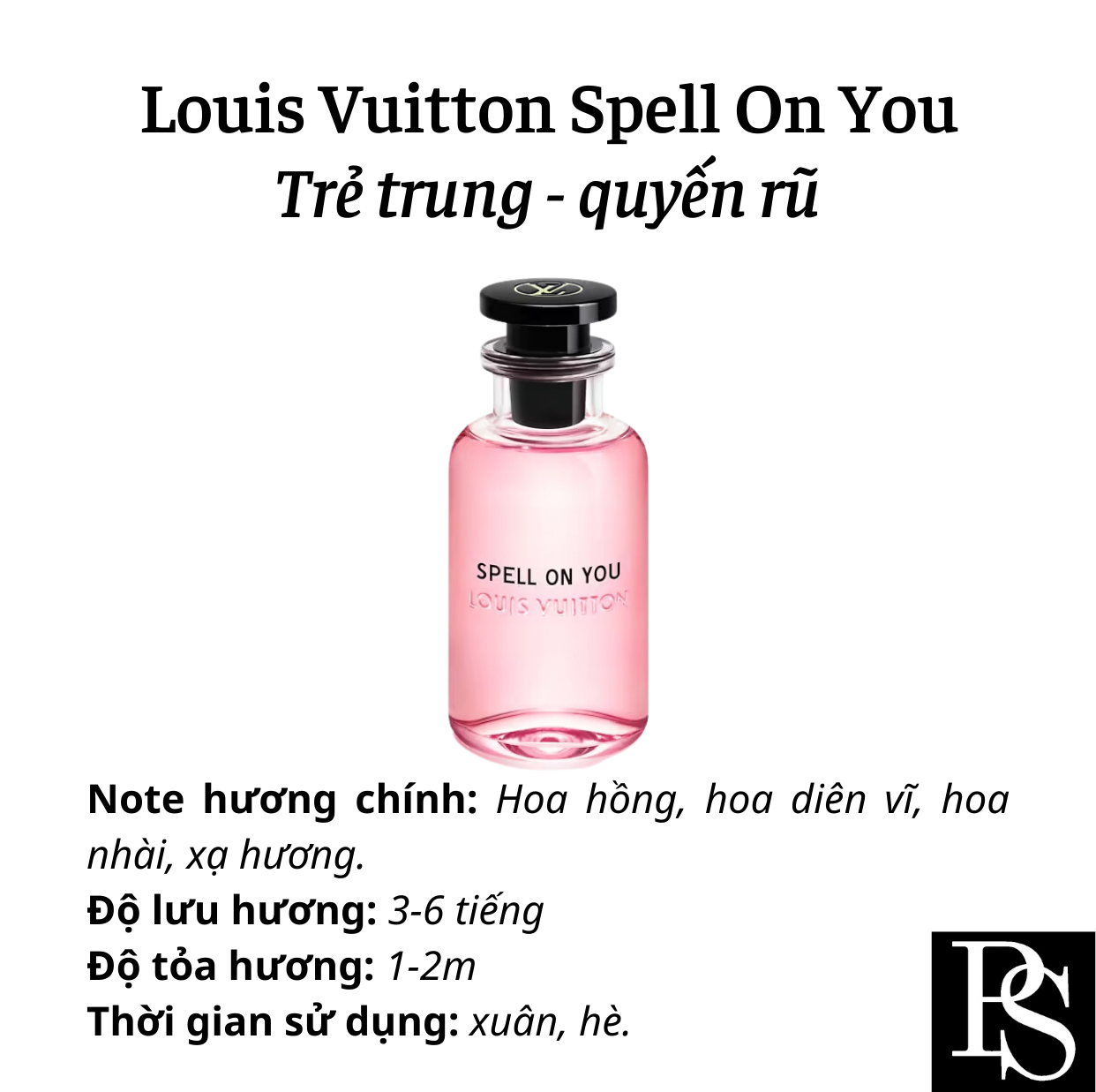 Nước hoa Niche - Louis Vuitton Spell On You