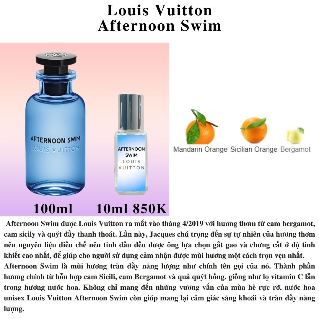 Nước hoa Niche - Louis Vuitton Afternoon Swim