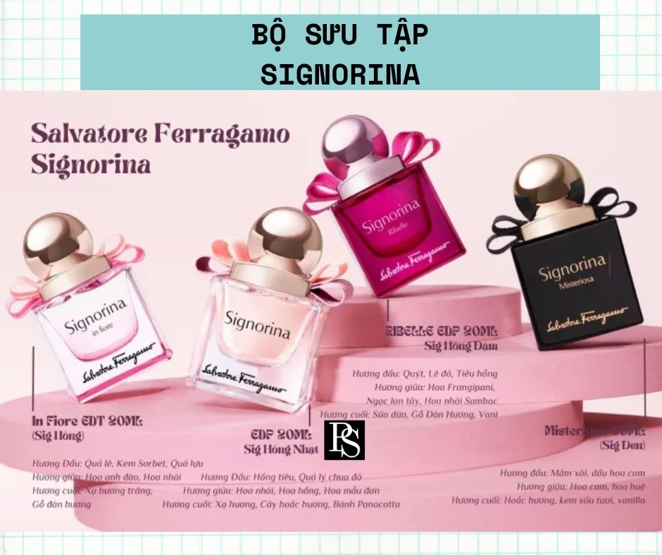 Nước hoa Mini - Salvatore Ferragamo 20ml (Dạng xịt)