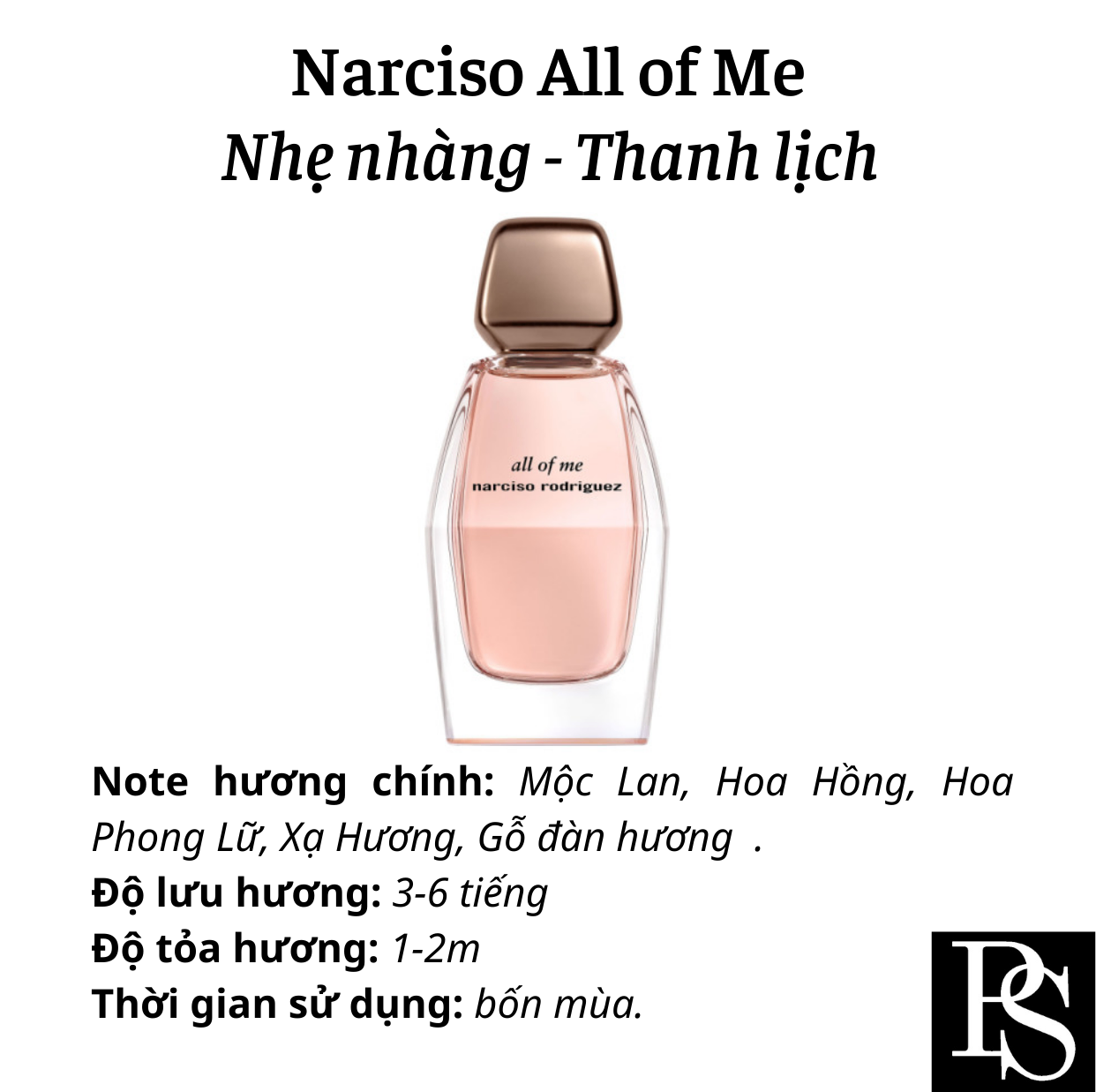 Narciso Rodriguez Collection - Chiết 10ml