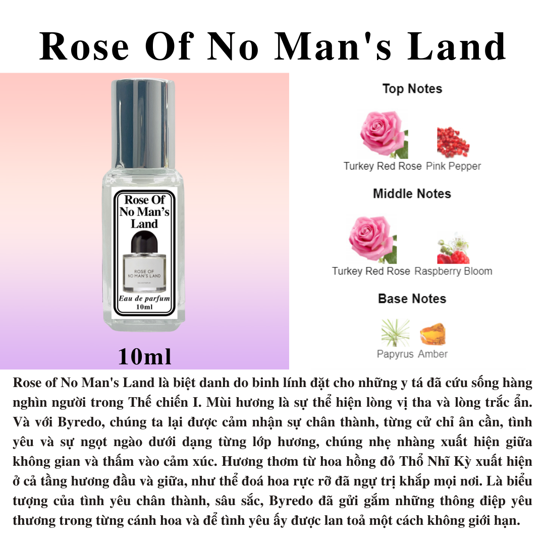 Nước hoa Niche - Byredo Parfums Rose Of No Man's Land EDP