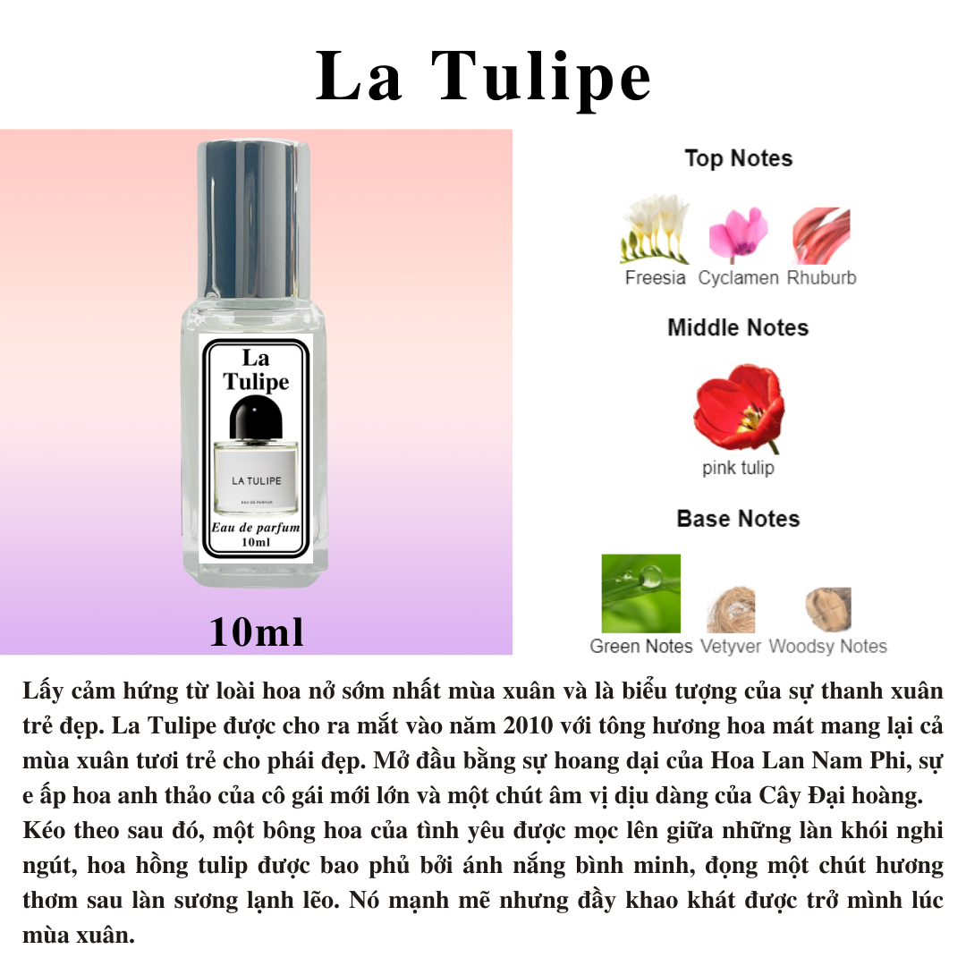 Nước hoa Niche - Byredo Parfums La Tulipe EDP