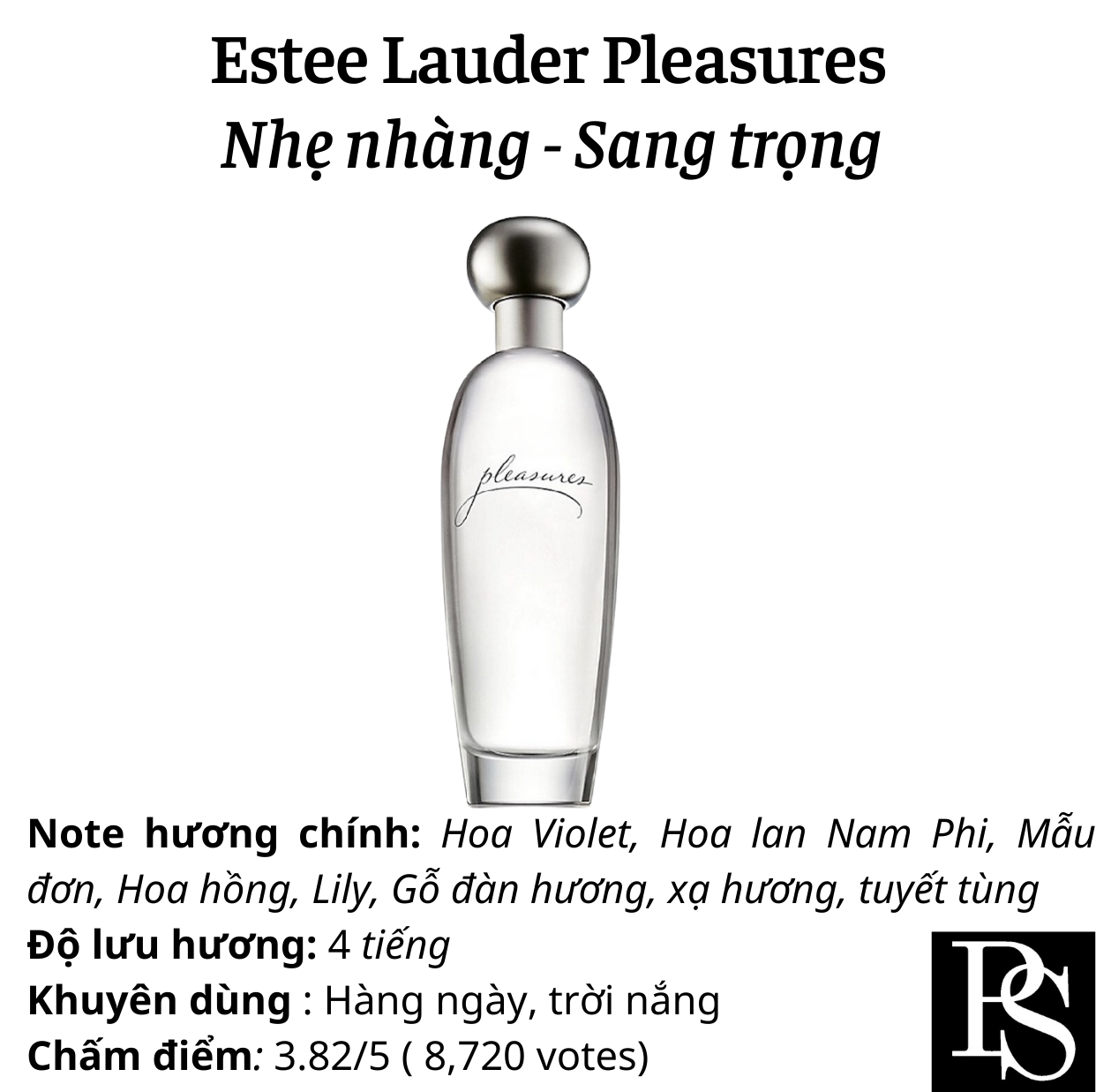 Nước hoa Nữ - Estee Lauder Pleasures