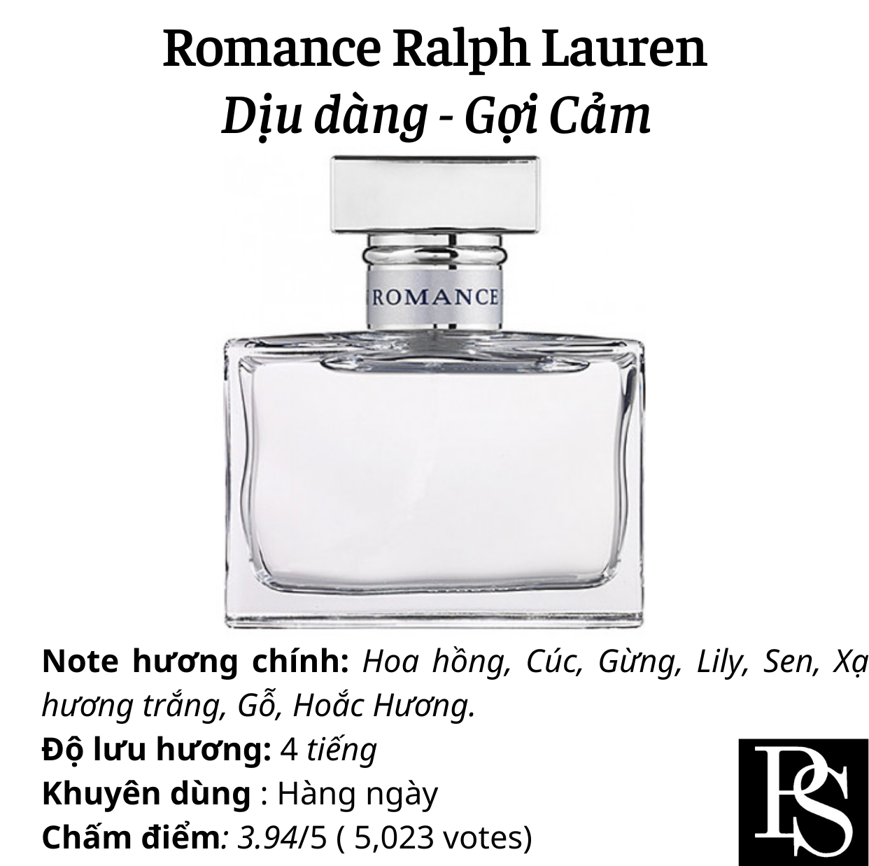 Nước hoa Nữ - Ralph Lauren Romance