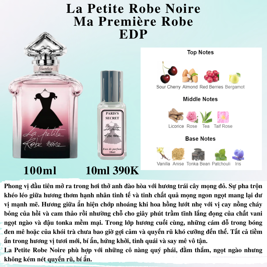 Nước hoa nữ - Guerlain La Petite Robe Noire EDP