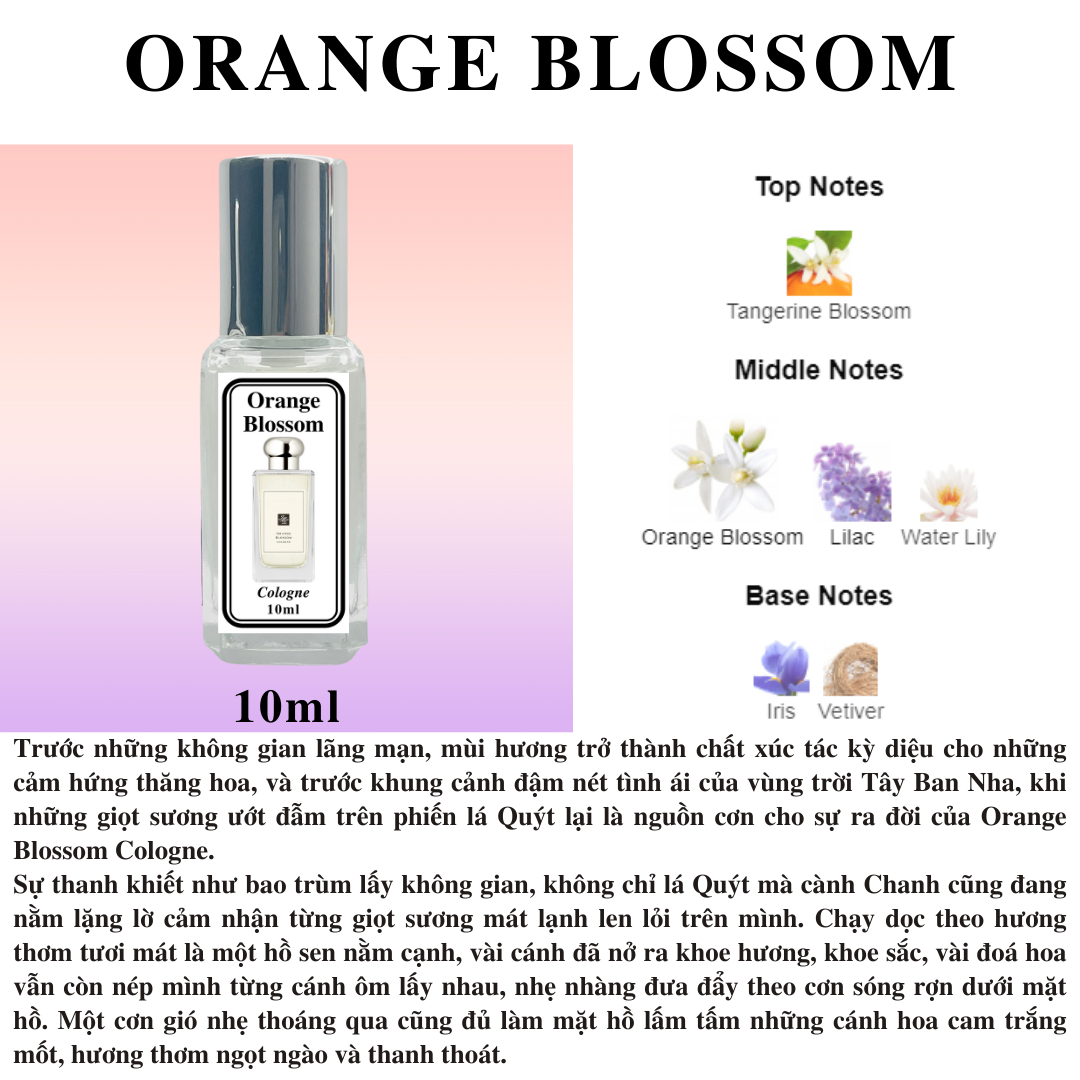 Nước hoa Niche - Jo Malone Orange Blossom