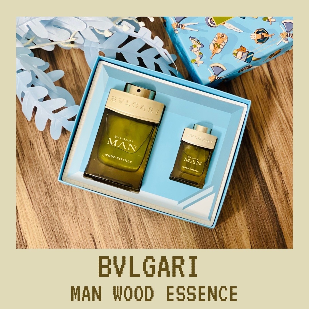 Nước hoa Nam - Gift Set Bvlgari MAN Wood Essence ( 100ML + 15ML)