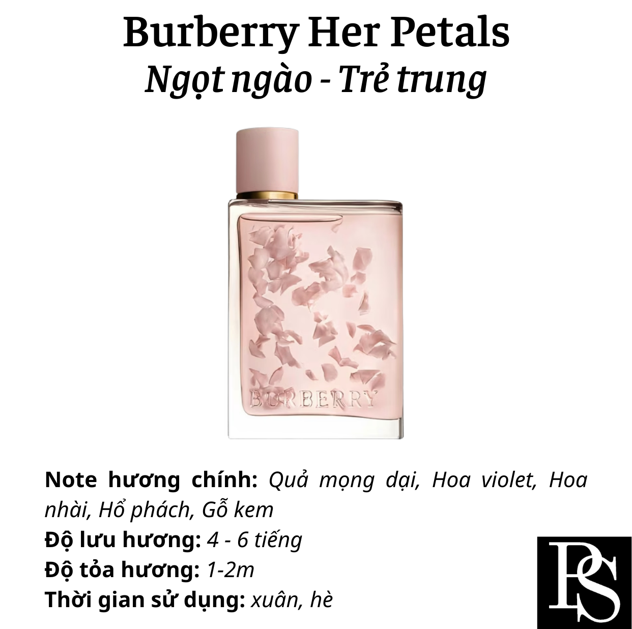 Nước hoa Nữ - Burberry Her Petals 88ML - LIMITED EDITION 2024