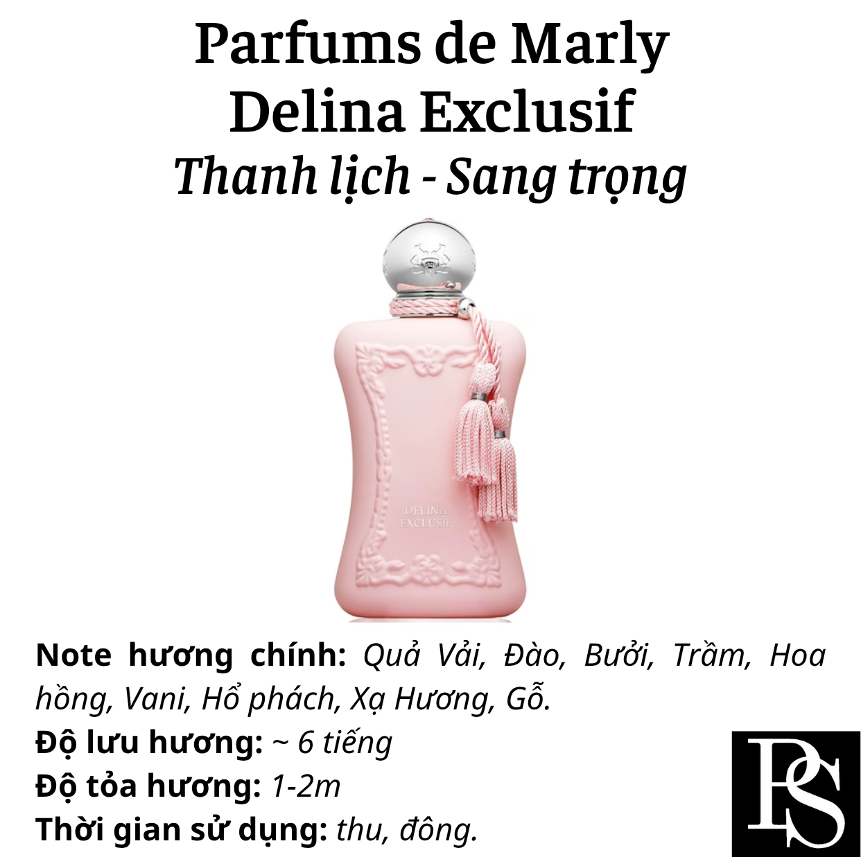 Nước hoa Niche - Parfums de Marly Delina Exclusif 75ml