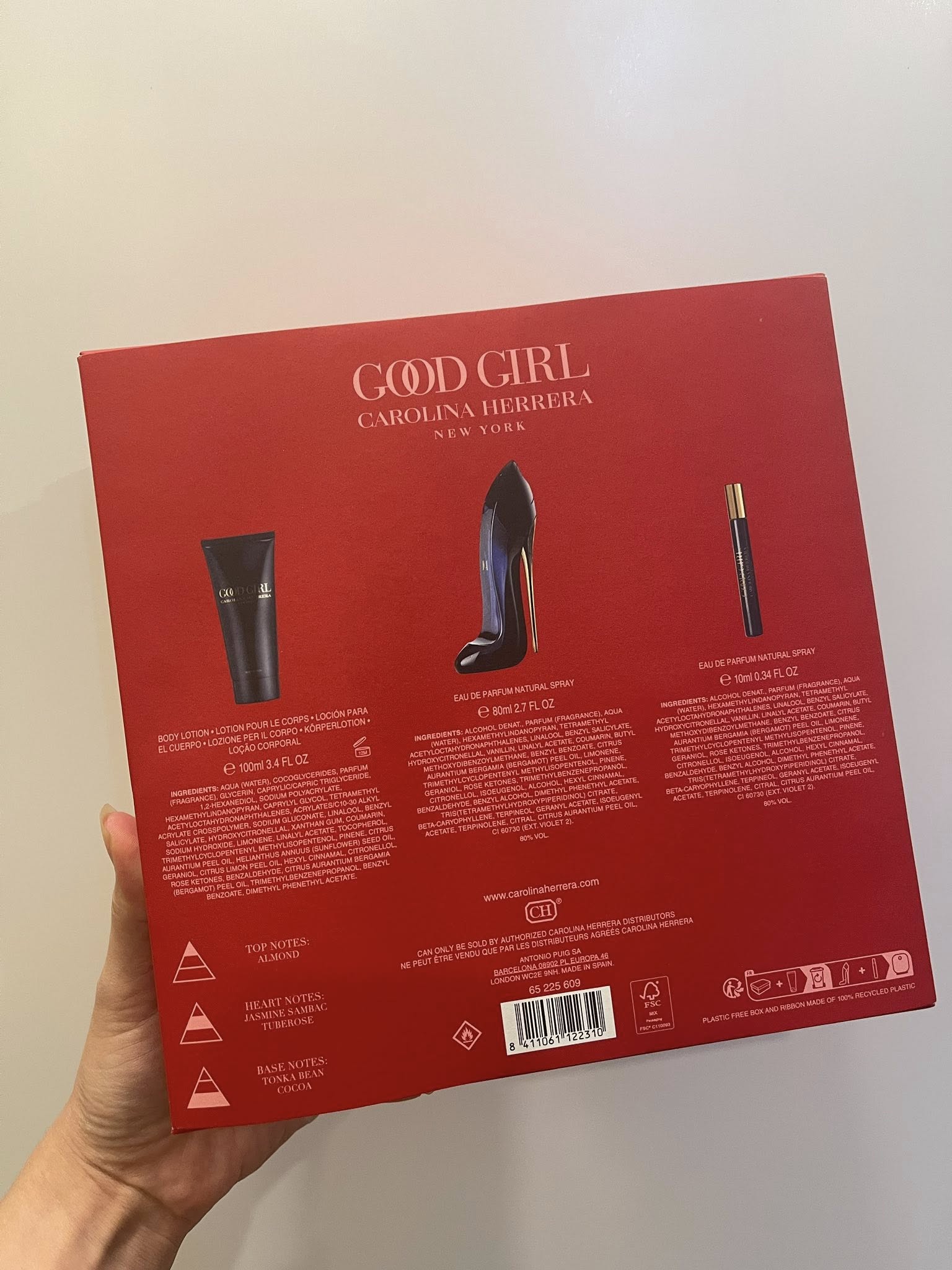 Nước hoa Nữ - Carolina Herrera Good Girl