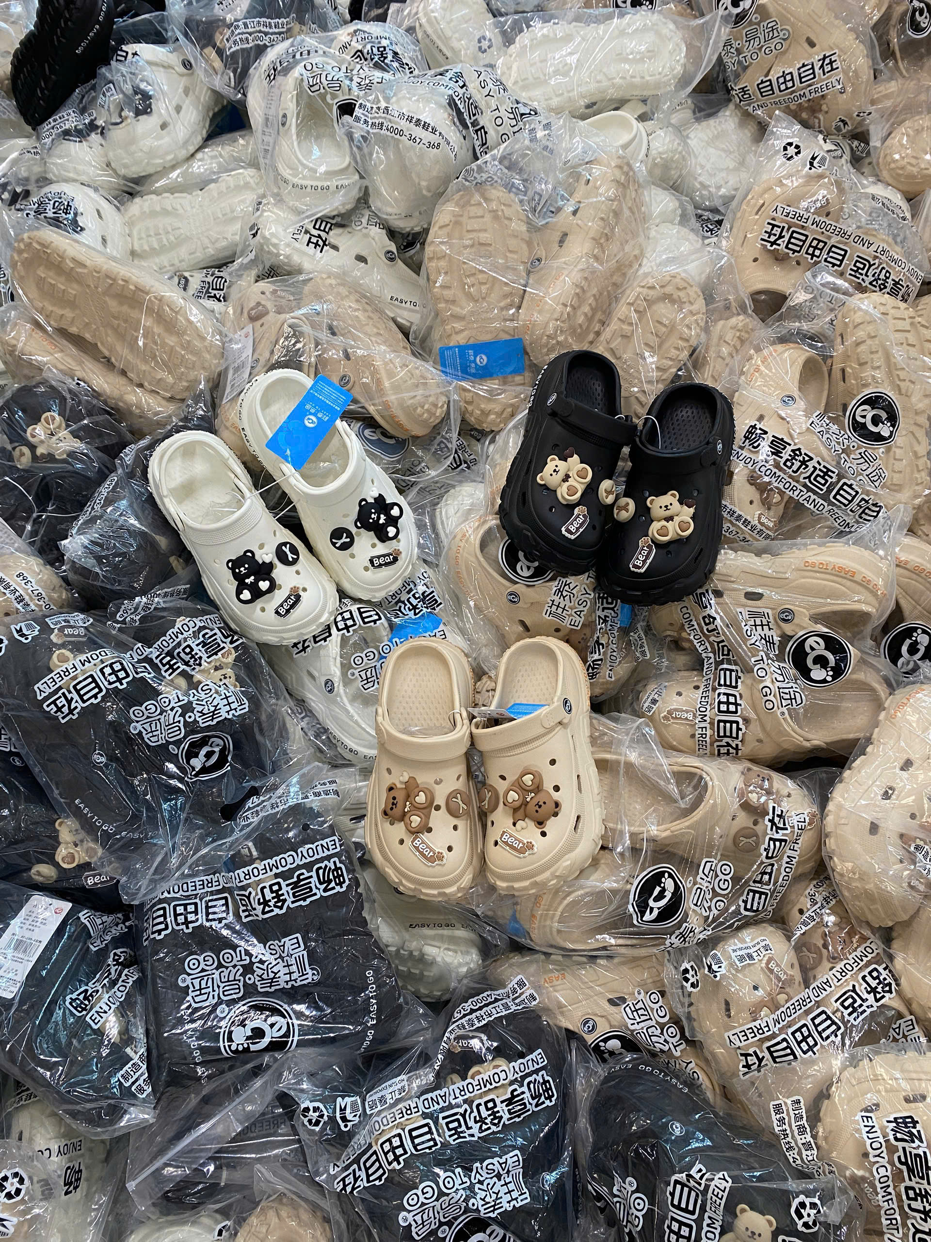 XT-380-3# Dép Crocs Bear