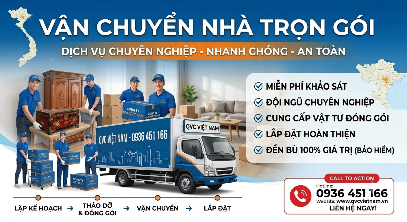VẬN CHUYỂN NHÀ TRỌN GÓI