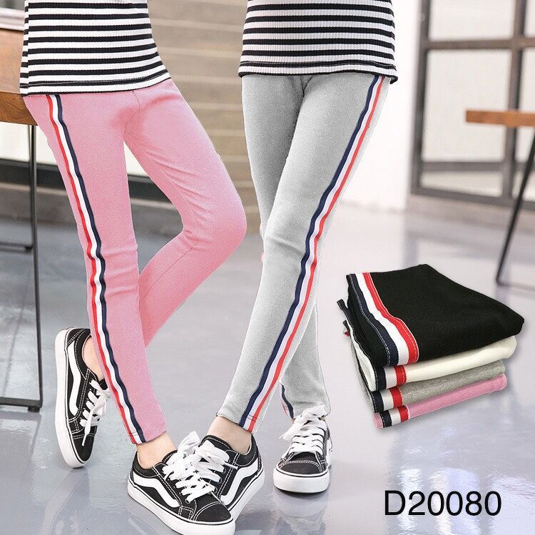 Quần Legging kẻ sọc 2 bên 2020