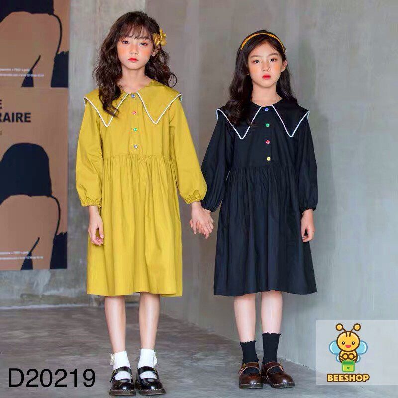 Váy khuy 4 màu 2021