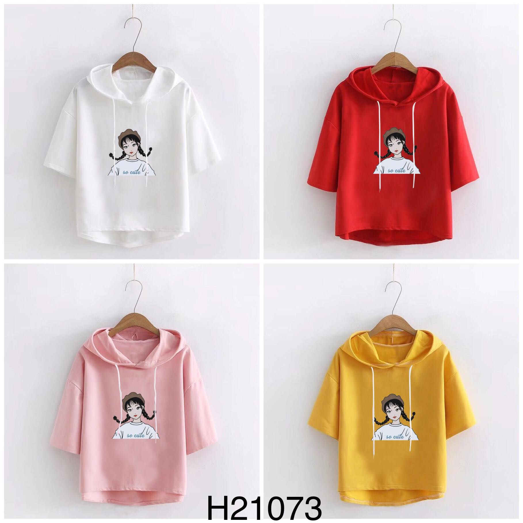 Áo hoddie cô gái