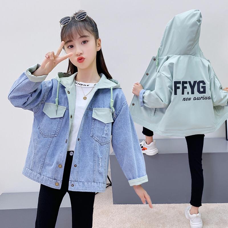 Áo khoác bò 2 mặt D21