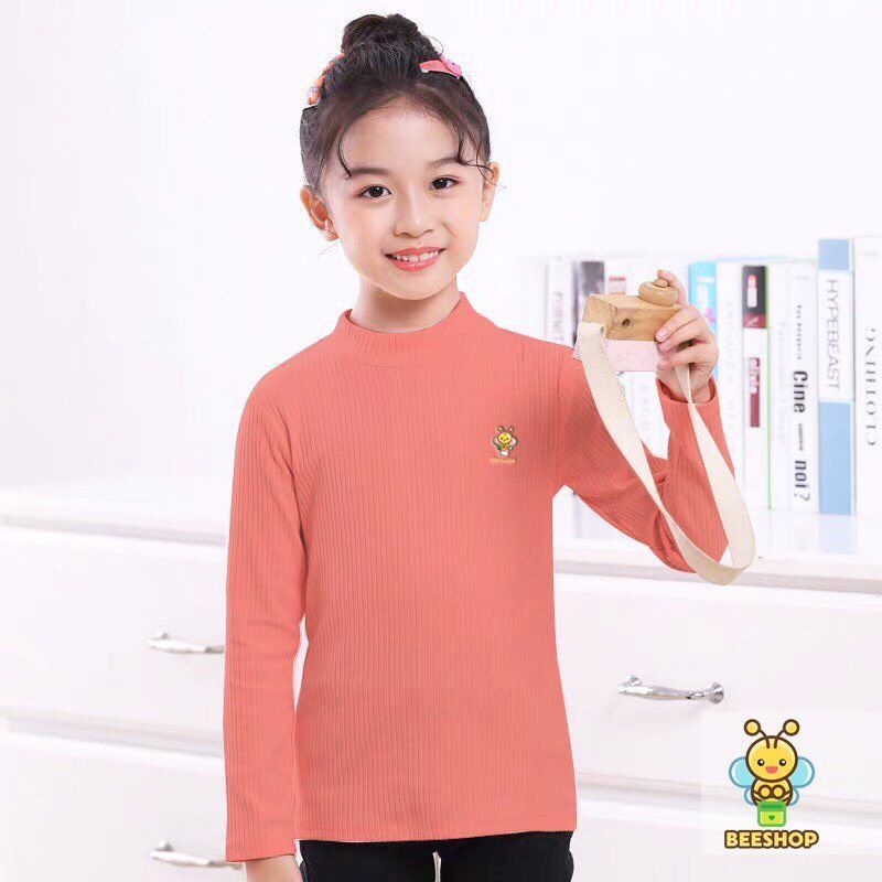 Áo len con ong cổ thấp D21