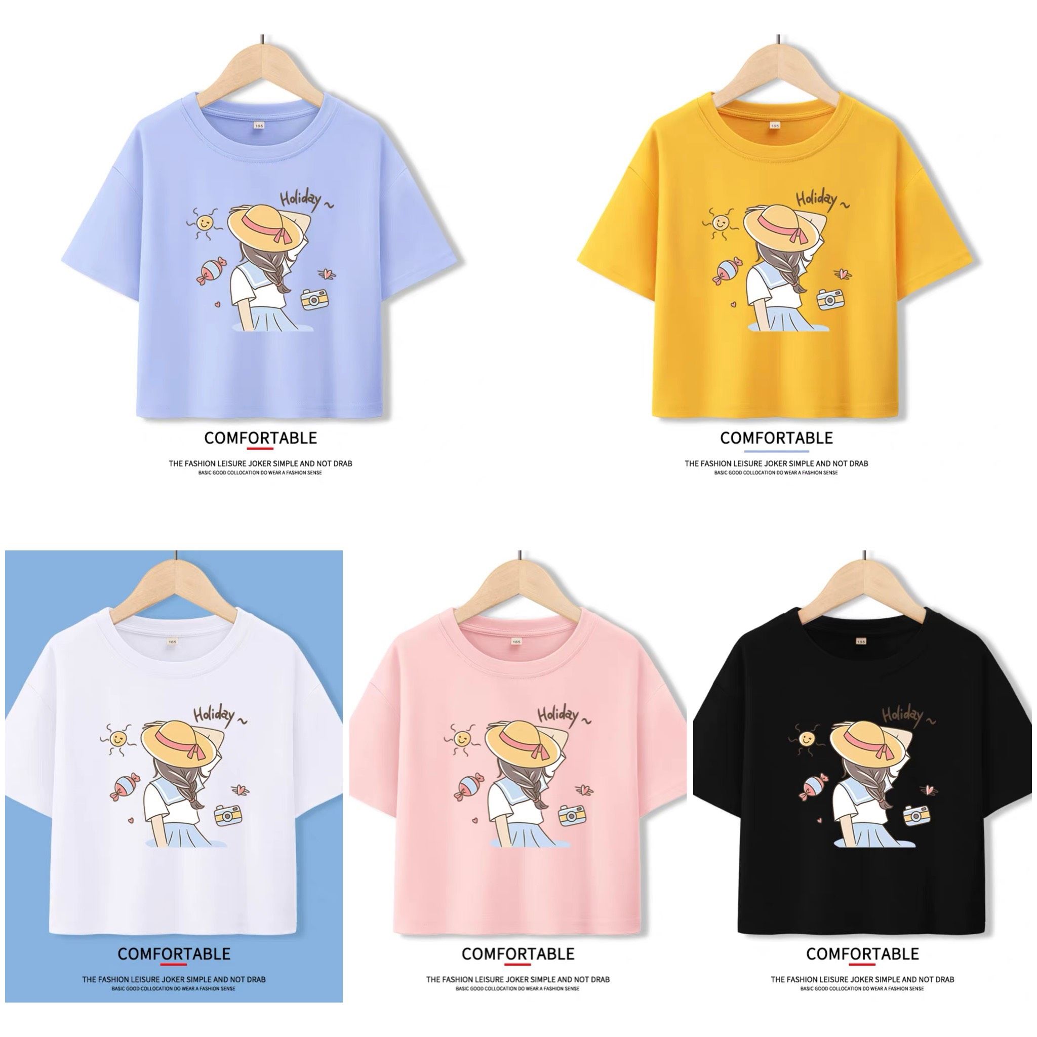 Áo croptop cô gái