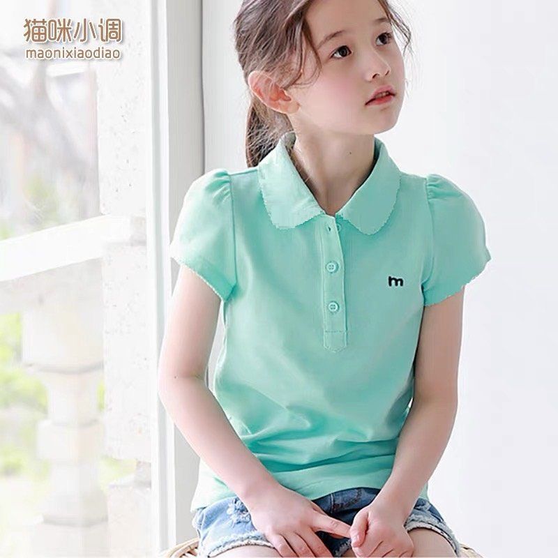 Áo phông polo chữ M