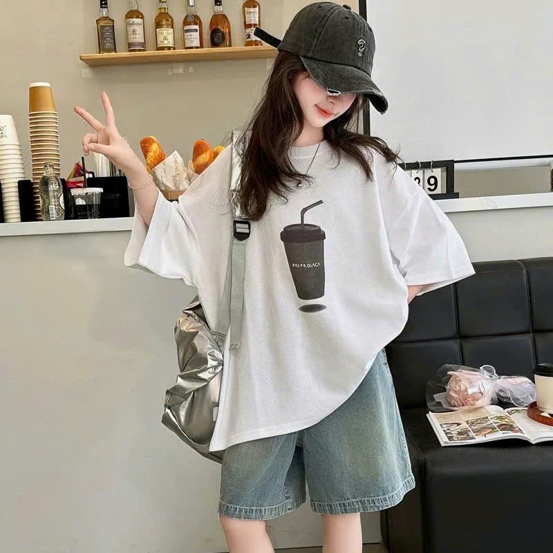 Quần jeans ngố suông