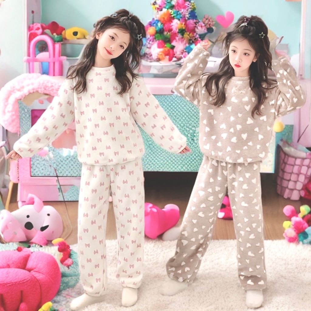 Set lông cừu cổ tròn M318