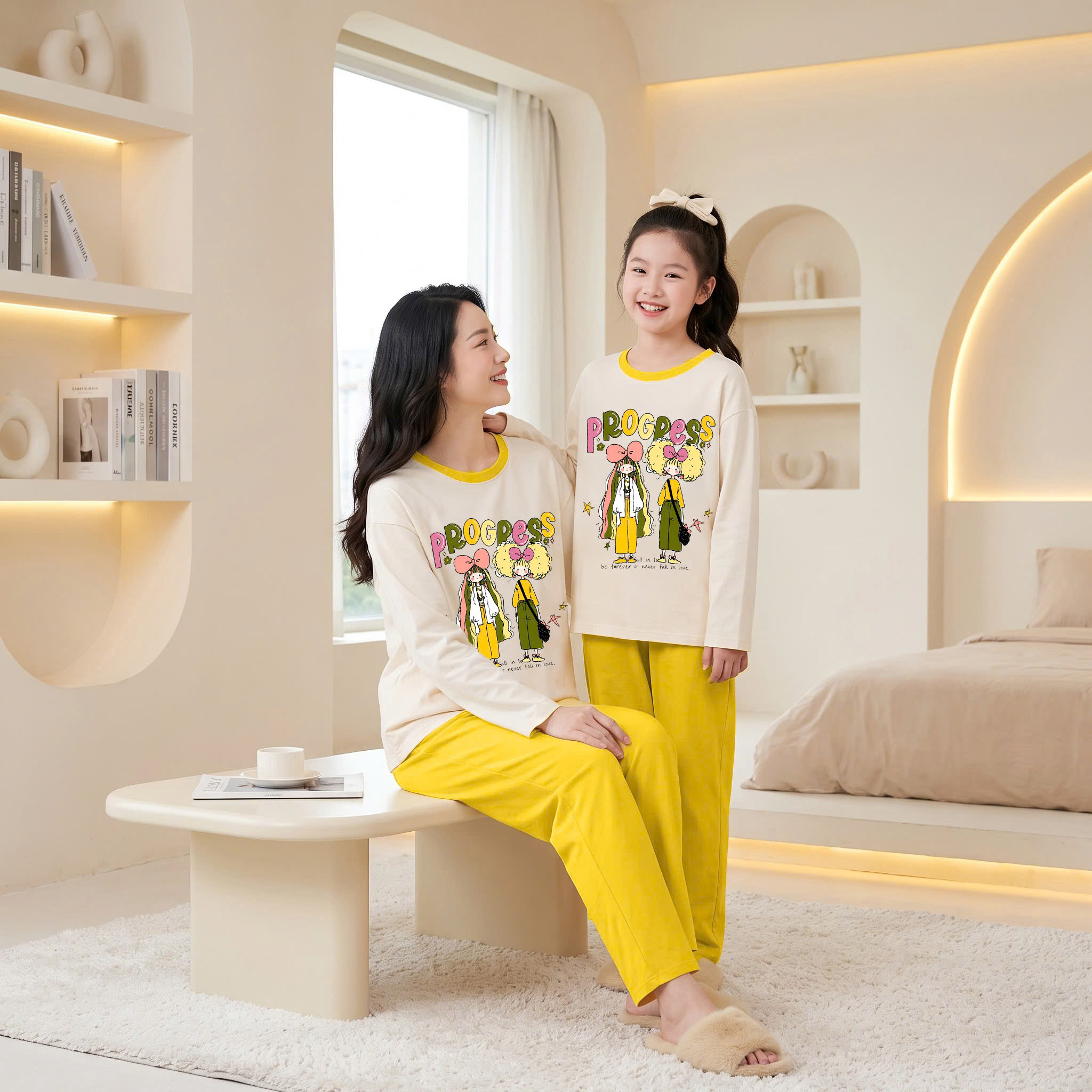 Set cotton mẹ con M377
