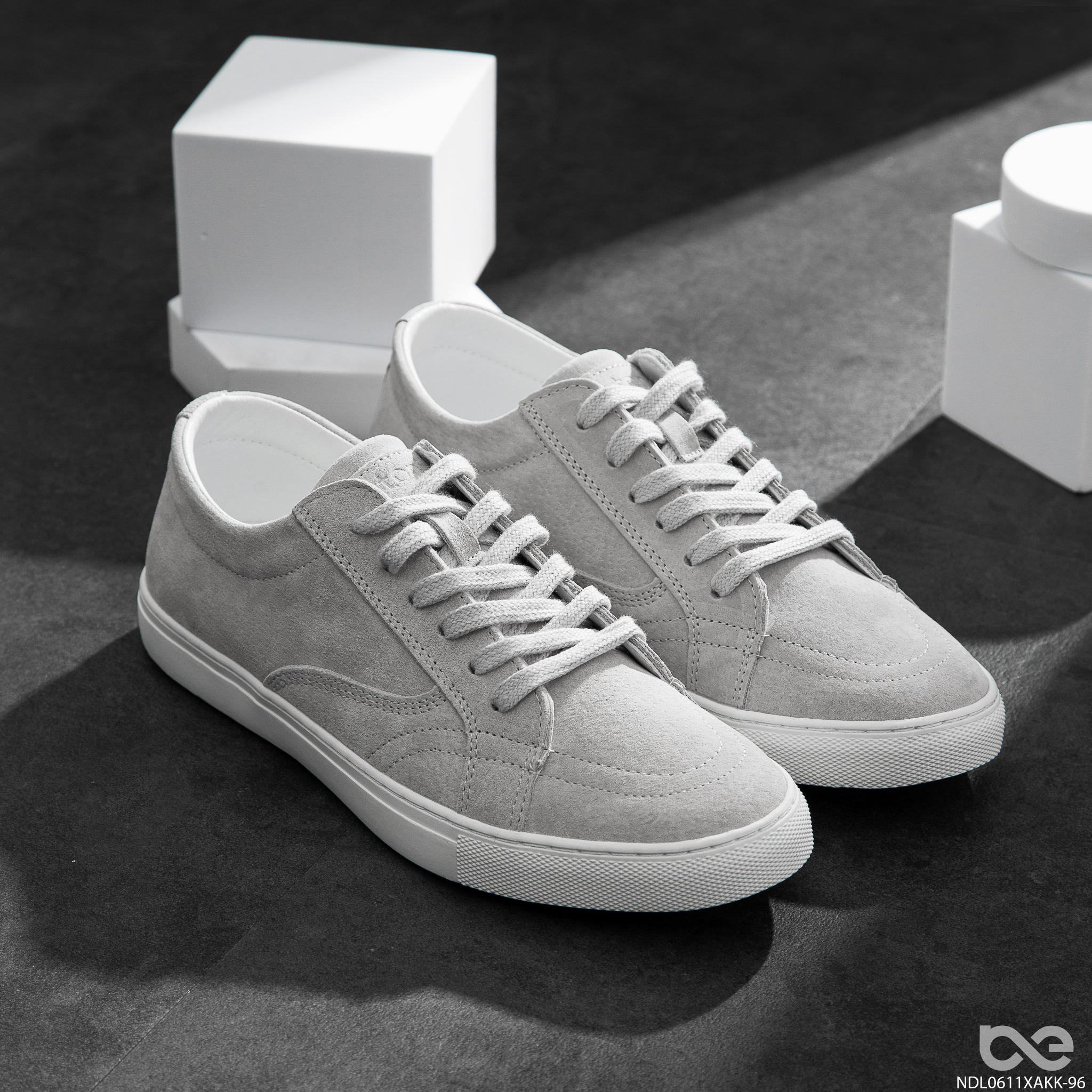 Basic Suede Sneakers | Xám - FS