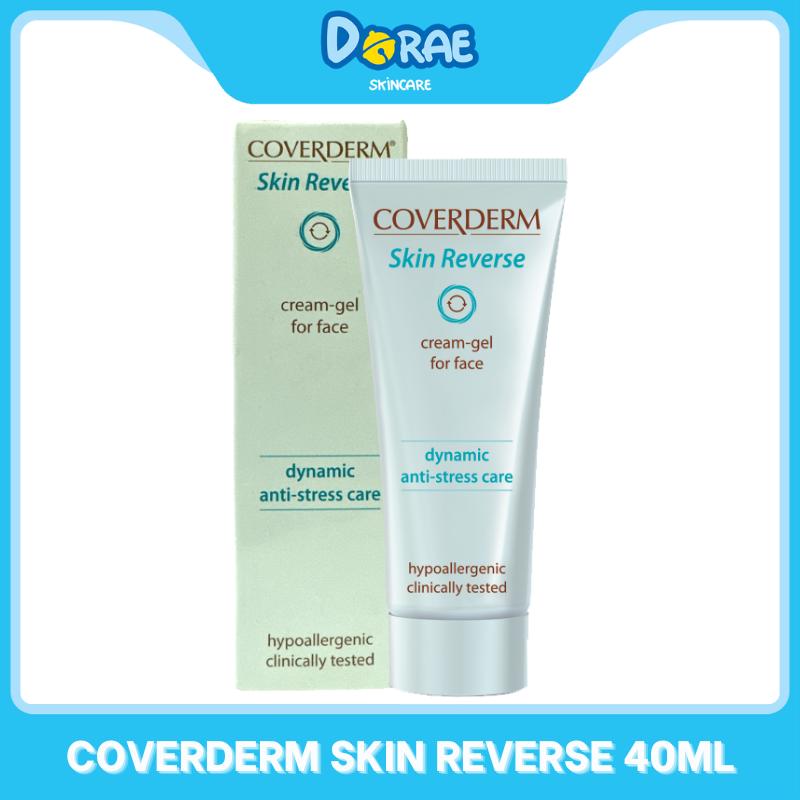 COVERDERM l Kem dưỡng da ngăn ngừa và hỗ trợ giảm mụn Coverderm Skin Reverse Cream Gel For Face