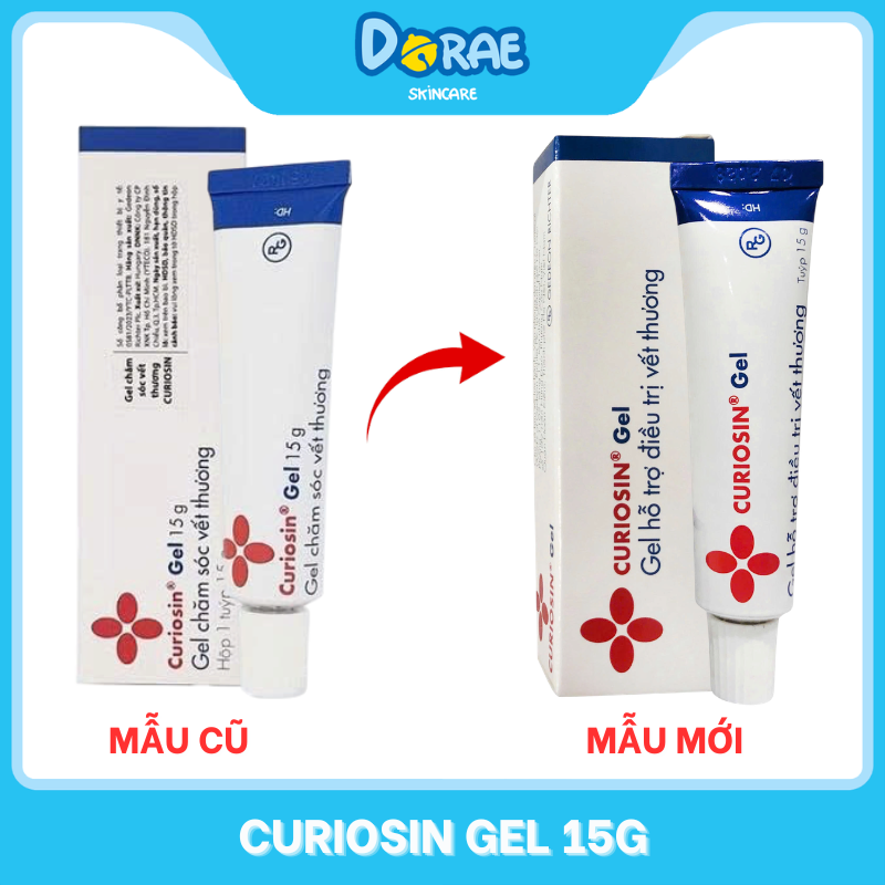 CURIOSIN l Gel dưỡng phục hồi và làm dịu da dành cho trẻ em và người lớn Curiosin Gel