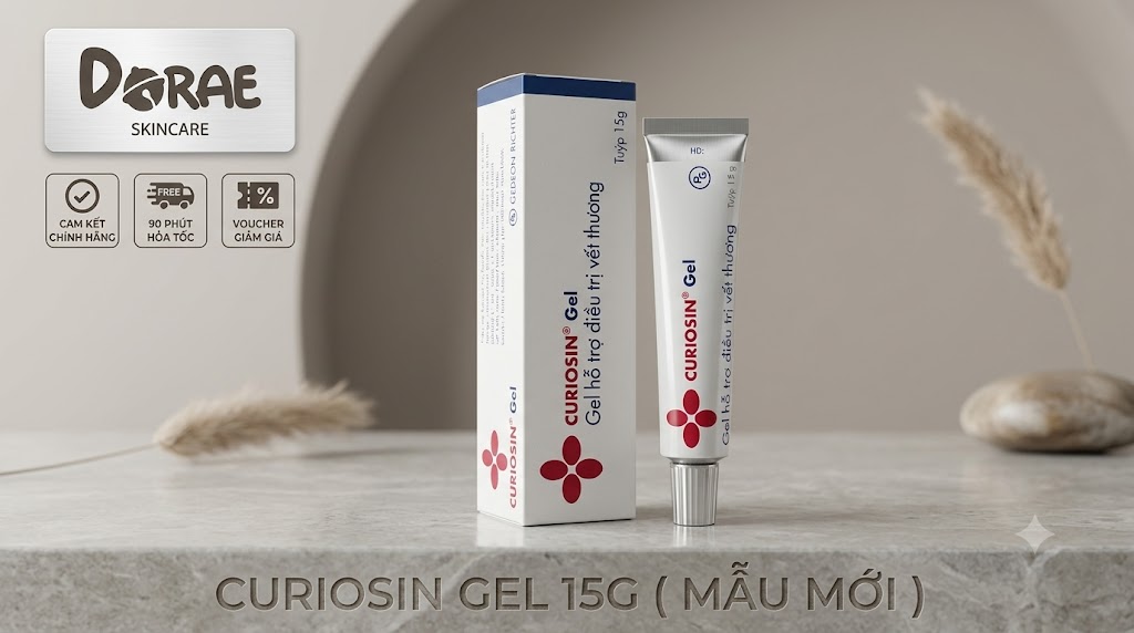 CURIOSIN l Gel dưỡng phục hồi và làm dịu da dành cho trẻ em và người lớn Curiosin Gel