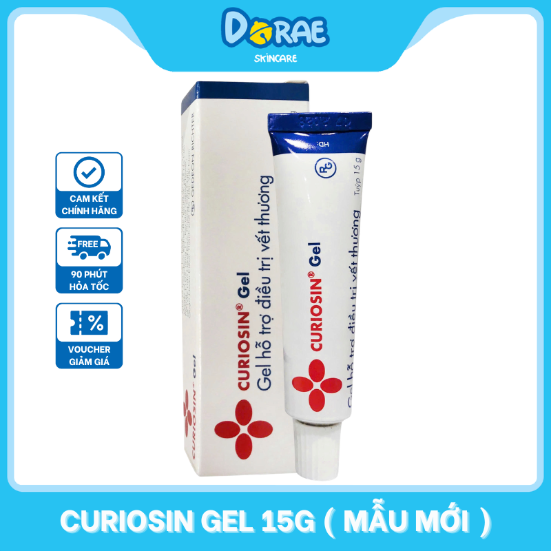 CURIOSIN l Gel dưỡng phục hồi và làm dịu da dành cho trẻ em và người lớn Curiosin Gel