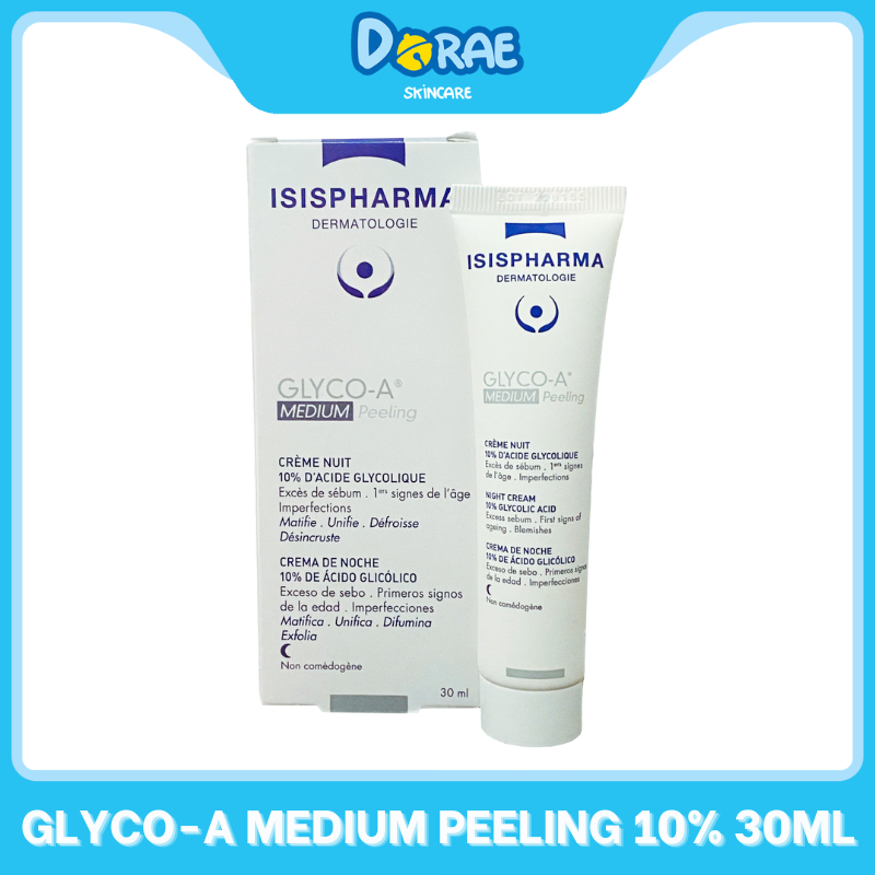 ISIS PHARMA I Kem tẩy tế bào chết, trẻ hóa da Glyco-A Peeling 10%