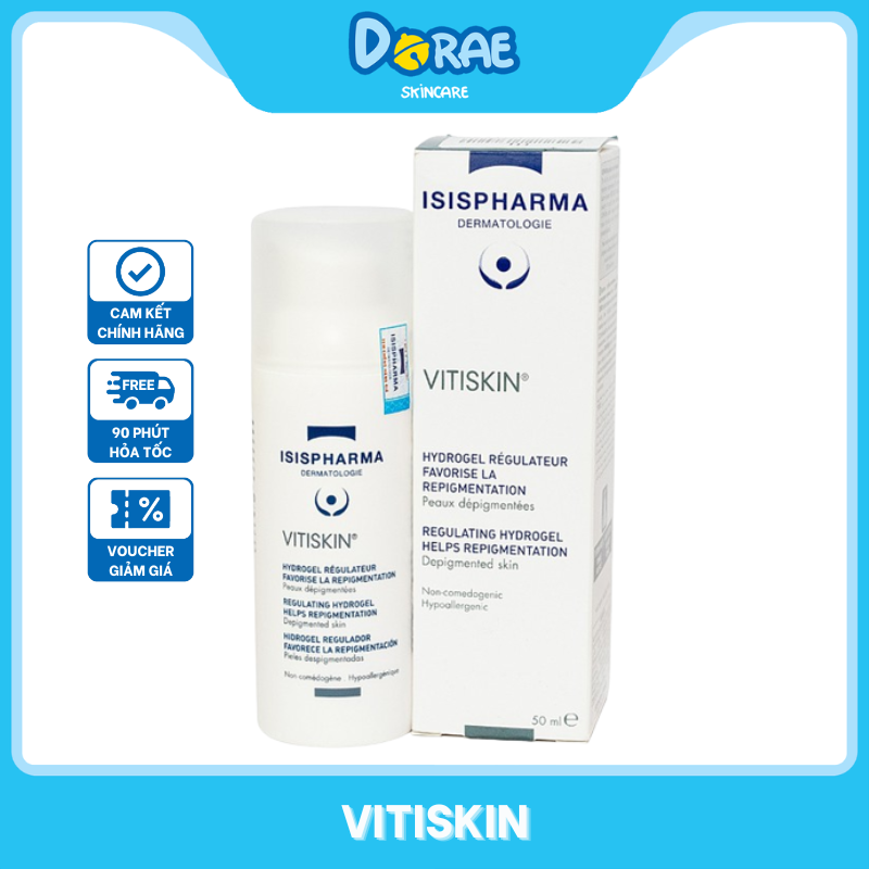 ISIS PHARMA l Kem hỗ trợ giảm và ngăn ngừa bạch biến Vitiskin