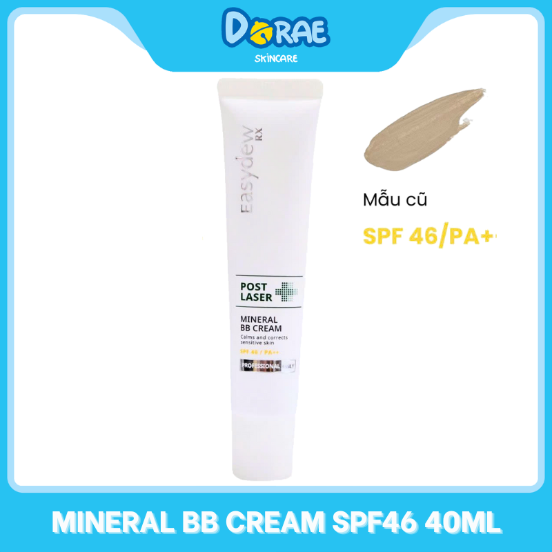 Kem chống nắng trang điểm Easydew RX Post Laser Mineral BB Cream SPF46+