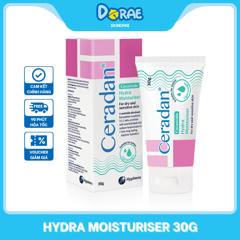 Kem dưỡng ẩm Ceradan Hydra Moisturiser