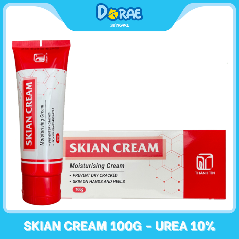 SKIAN l Kem dưỡng ẩm giúp làm dịu da kích ứng tăng sừng, bong tróc, nứt nẻ Skian Cream