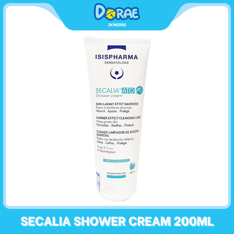 Sữa tắm cho da khô, da kích ứng, chàm Secalia Shower Cream