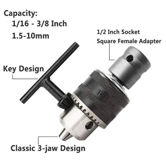 Đầu chuyển bulong sang đầu khoan 10mm