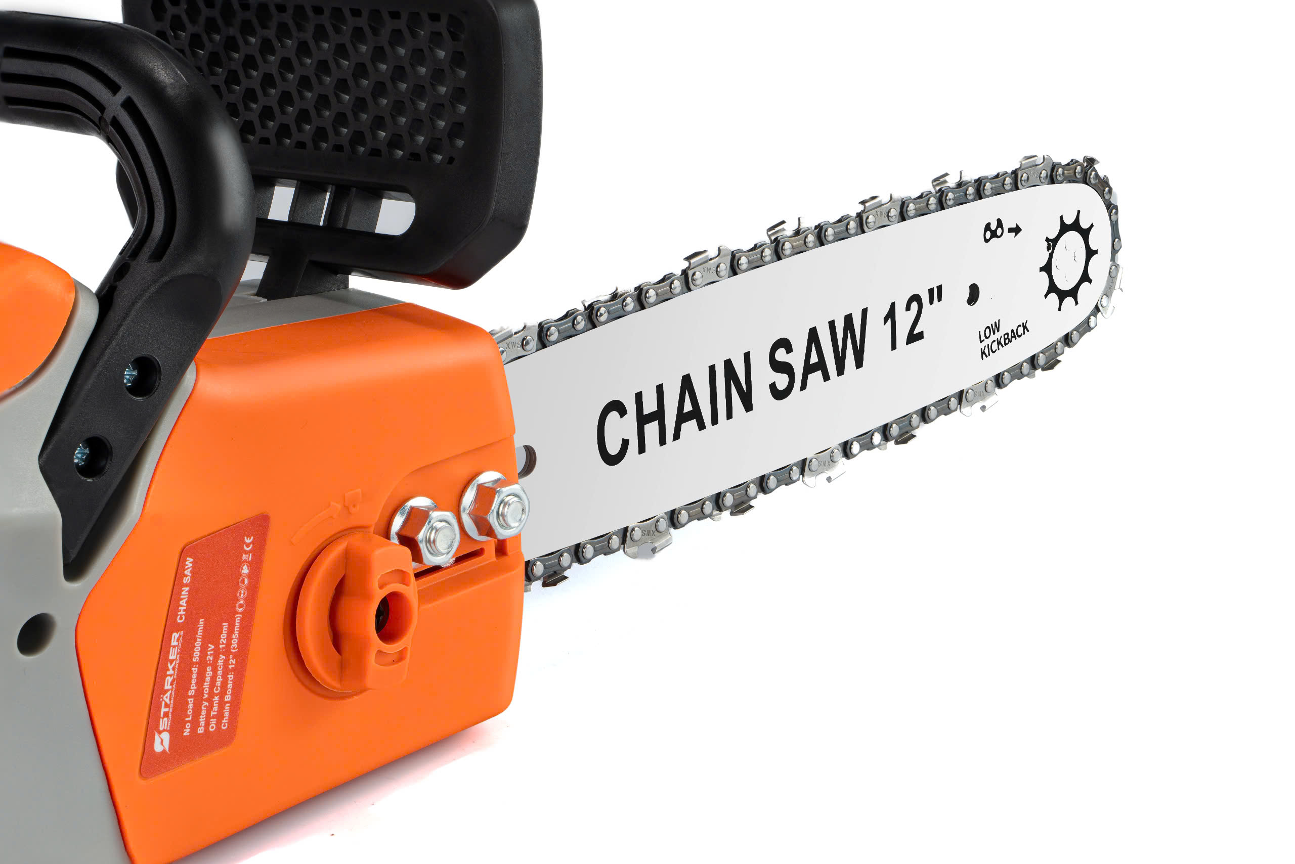 MÁY CƯA XÍCH PIN STARKER SK-CX5030GR CHẠY PIN MKT CHÂN PIN PHỔ THÔNG - ĐỘNG CƠ KHÔNG THAN - thân máy