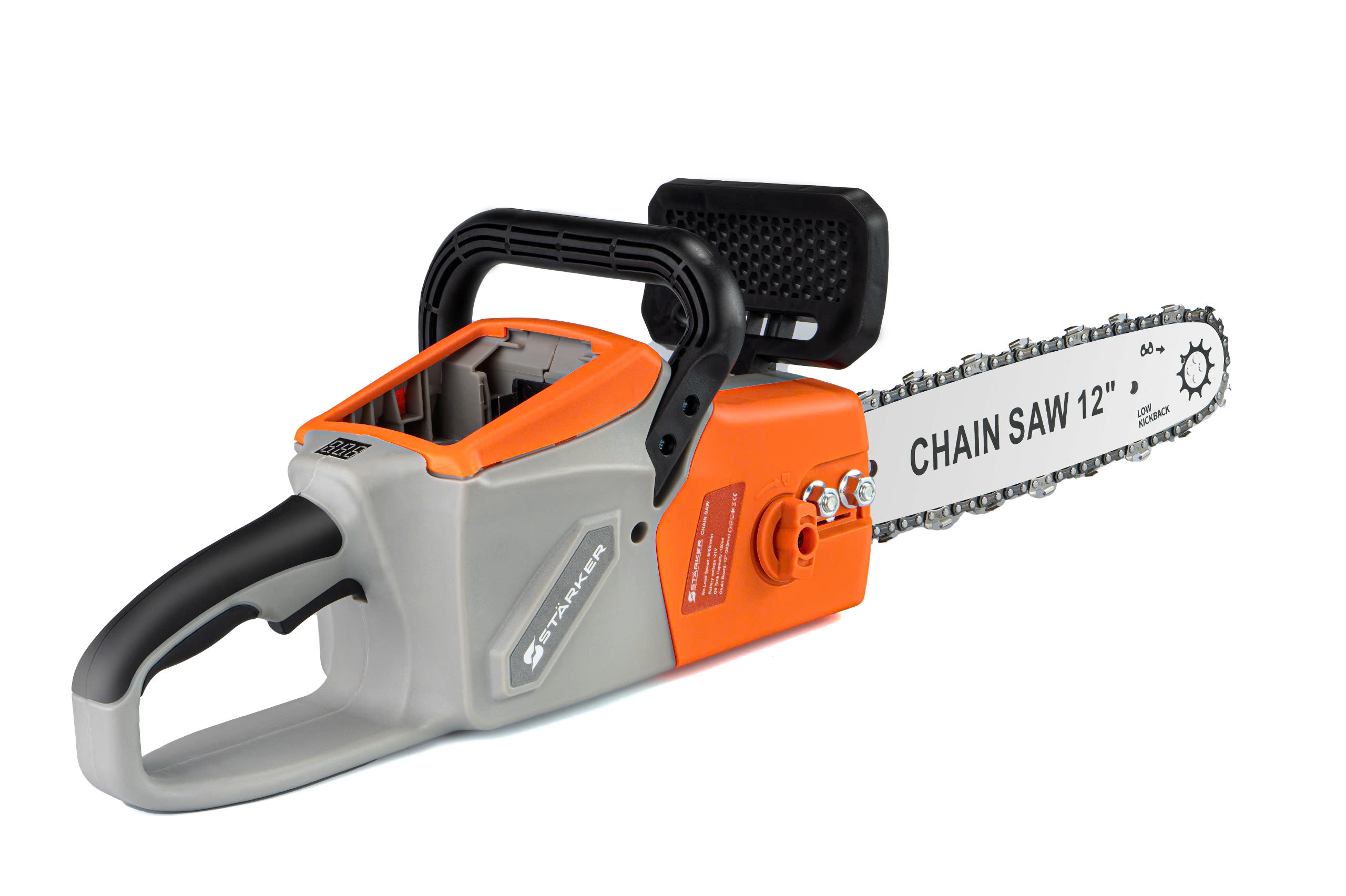 MÁY CƯA XÍCH PIN STARKER SK-CX5030GR CHẠY PIN MKT CHÂN PIN PHỔ THÔNG - ĐỘNG CƠ KHÔNG THAN - thân máy
