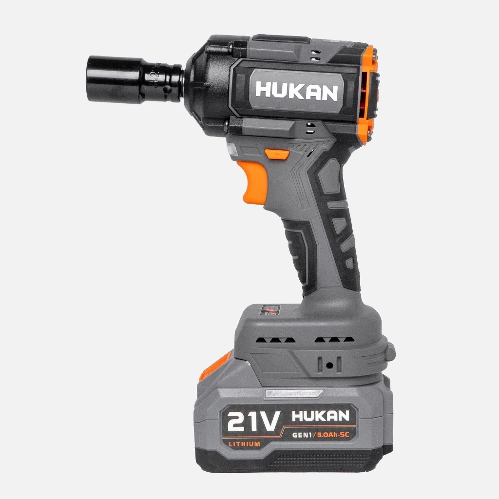 Máy Siết Bulong Hukan X4 imp 350N Chân pin phổ thông M21 - máy 2pin+sạc