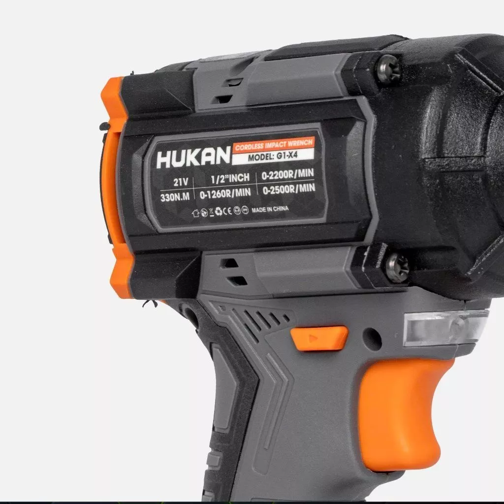 Máy Siết Bulong Hukan X4 imp 350N Chân pin phổ thông M21 - thân máy
