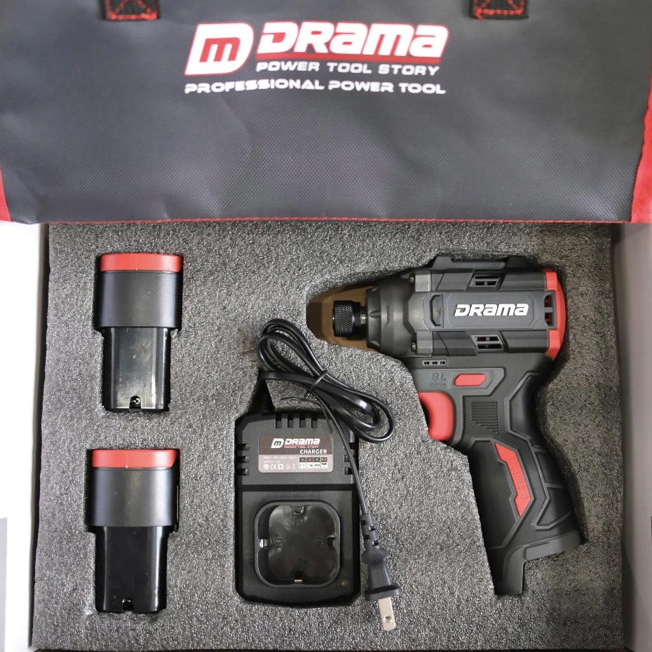 Máy chuyên vít có búa drama 5818 PIN 4 CELL động cơ không than, máy khoan, máy bắn tôn, máy bắn vít