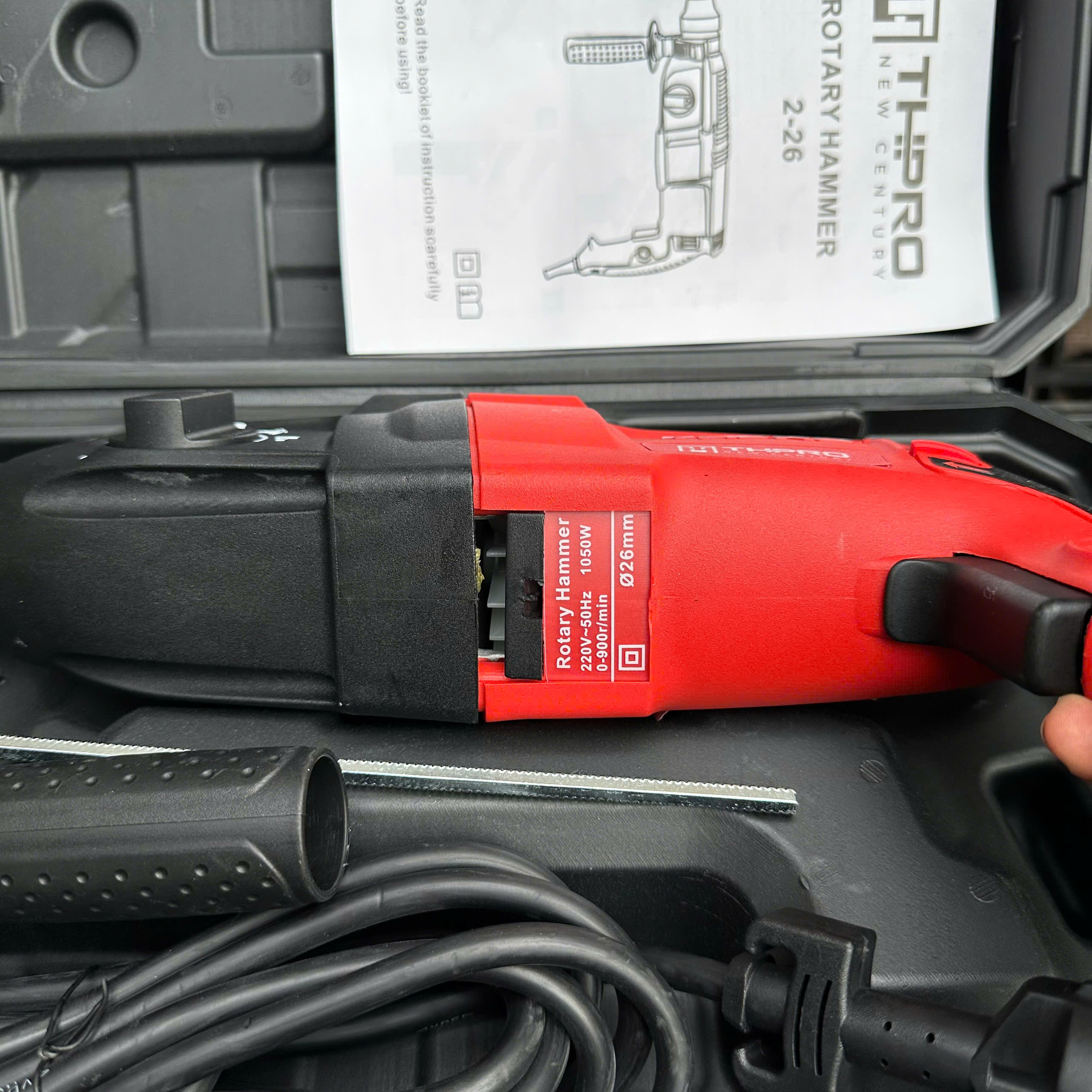 Máy khoan bê tông - 2-26..DRE hiệu suất 1050W ,100% lõi đồng - Máy + hộp không mũi