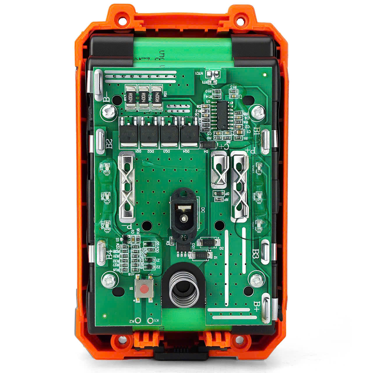 Pin 15cell STARKER - Mạch 4 mosfet led sườn cam chân pin thông dụng 4cm - pin 15c stk