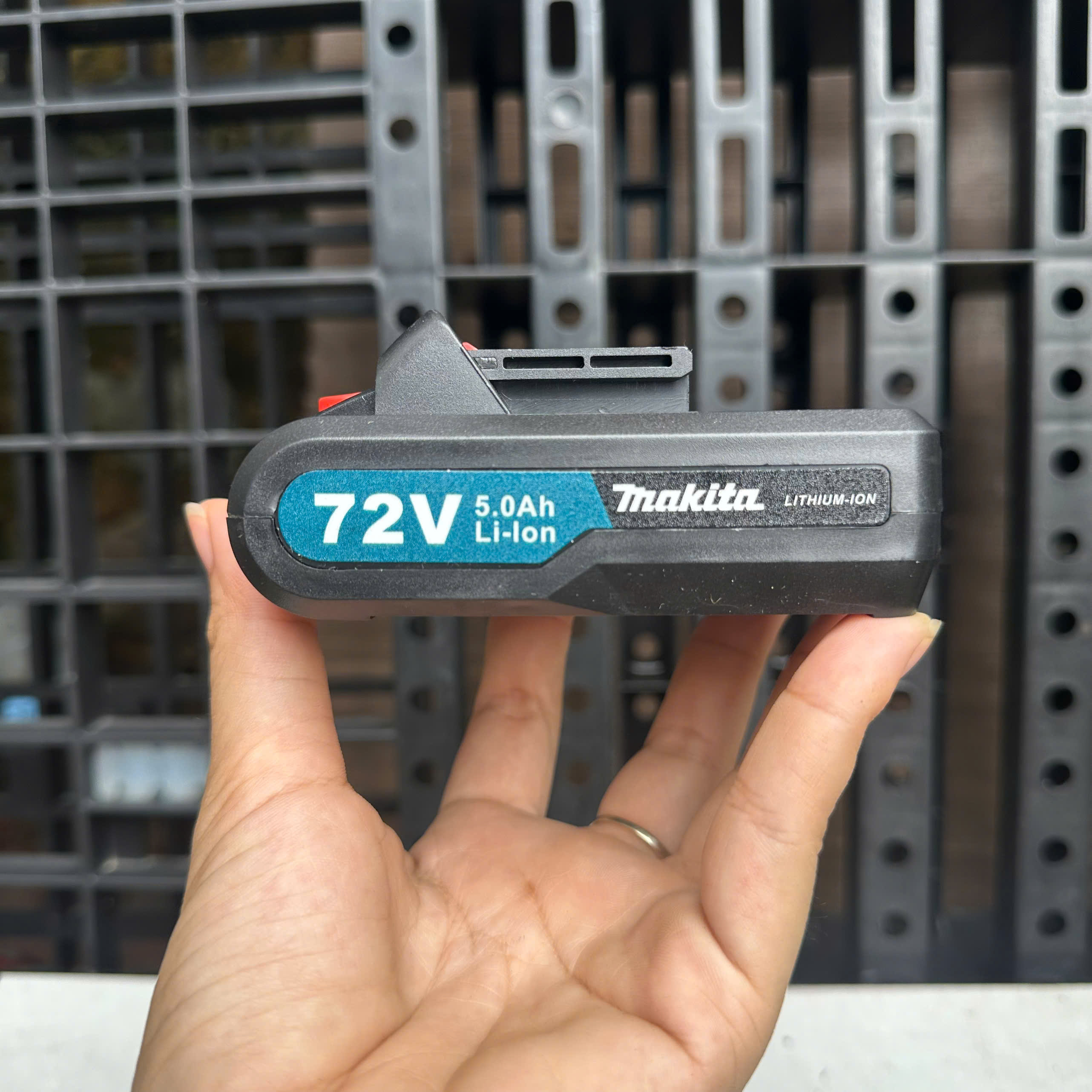 Pin máy khoan 5 cell dùng cho máy khoan pin cầm tay 21v 36v, 72v, chân pin 22mm - pin makita
