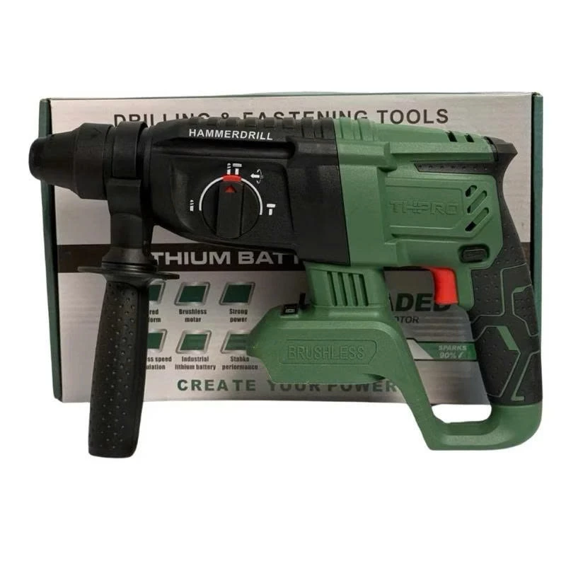 Thân Máy khoan bê tông THPRO xanh lục bảo 226 Chân Pin Phổ Thông, 3 chế độ, nhỏ gọn linh hoạt - thân máy