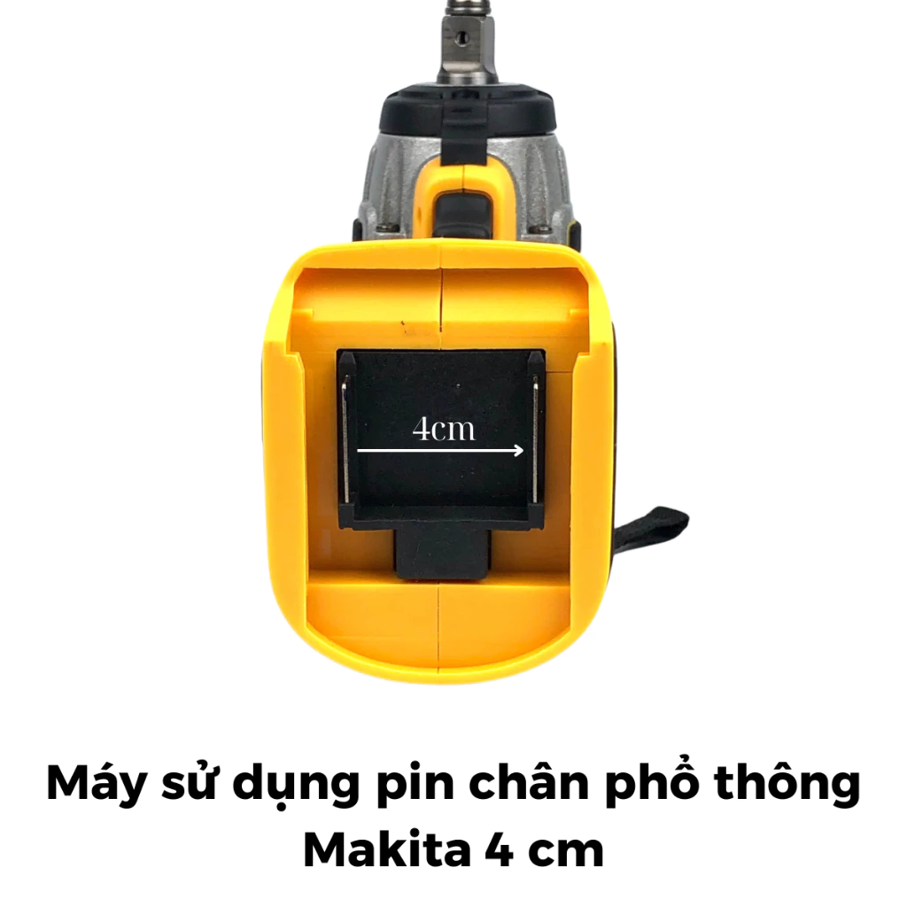 Thân máy siết bulong dùng pin 20V dewalt động cơ không chổi than